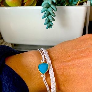 Set of 2 Adjustable String Bracelets